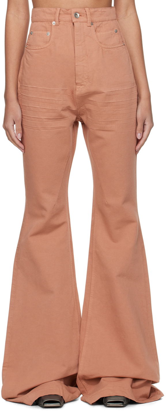 Jeans Rick Owens Rick Owens DRKSHDW Bolan Flare Jeans Oranssi | DS01D1311 CB
