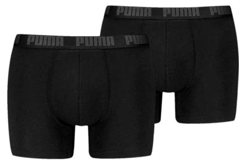 Nyrkkeilijät Puma Everyday Basic Boxer 2p Musta | 701226387-002
