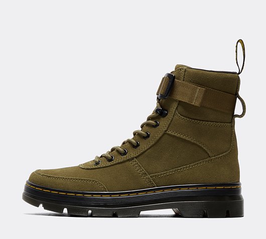 Tennarit ja kengät Dr. Martens Combs Tech Suede "Green" Vihreä | 31226538, 0