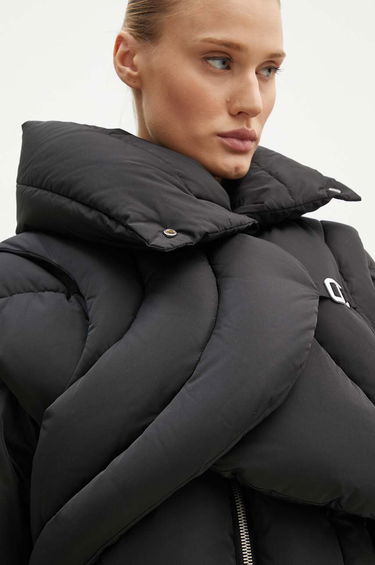 Puffer takki HELIOT EMIL Oversized Puffer Jacket Musta | HE.W.02.073.BLK01, 5