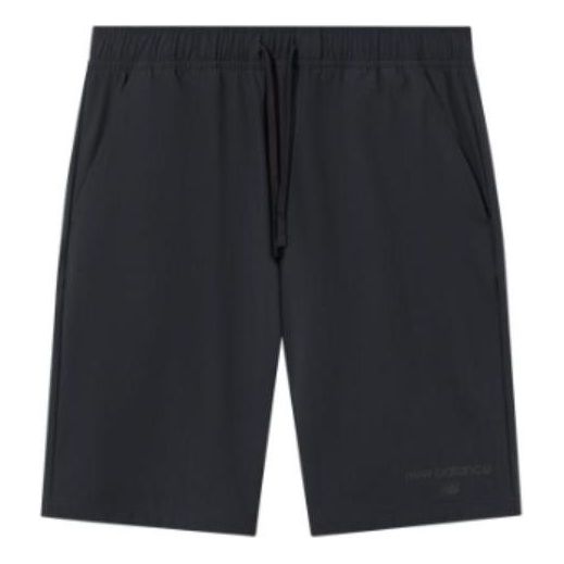 Shortsit New Balance Lifestyle Shorts Musta | AMS31534-BK