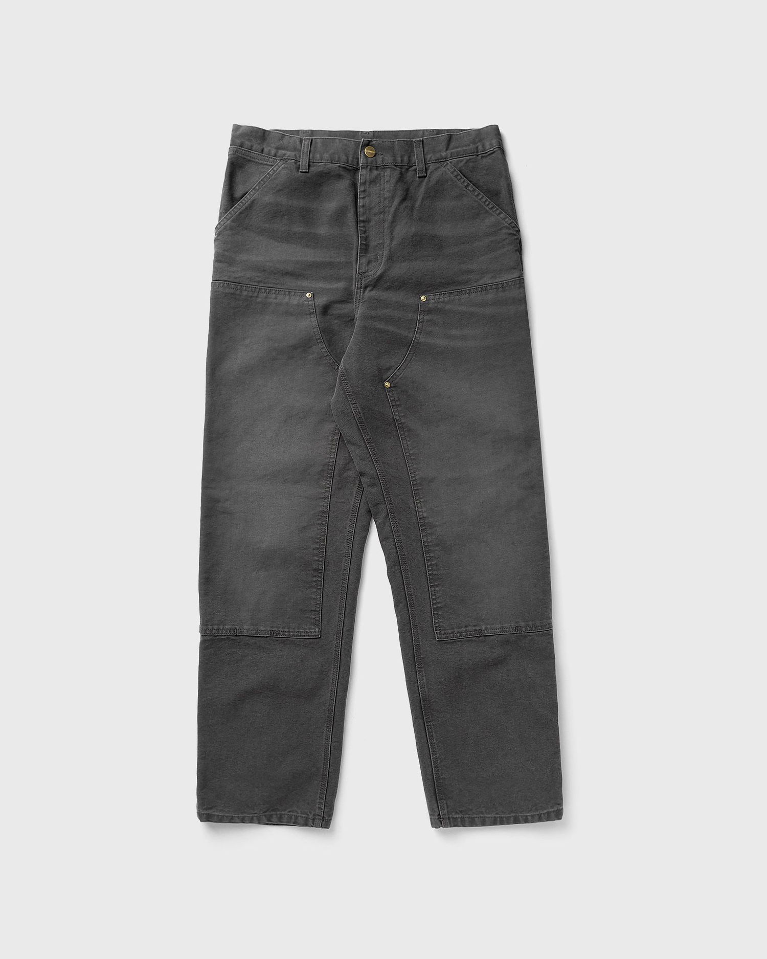 Housut Carhartt WIP Double Knee Pant Harmaa | I034796-87.4O, 1