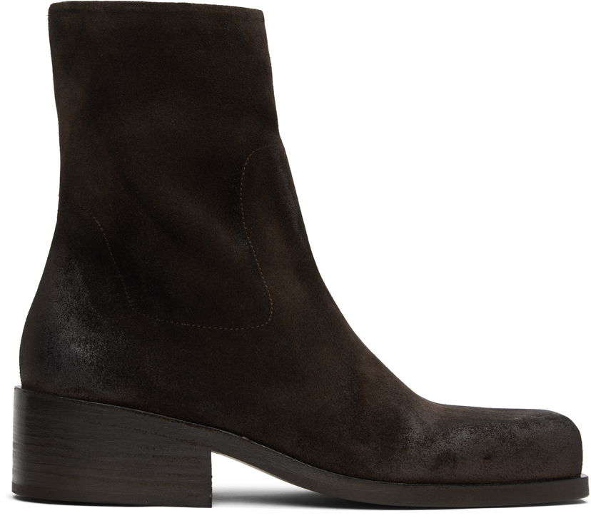 Vaatteet Marsèll Marsèll Cassello Suede Ankle Boots Ruskea | MM4340 P024460