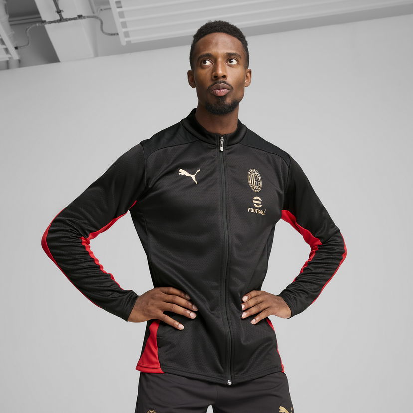 Verryttelypuku Puma AC Milan Men's Training Jacket Musta | 777508_04