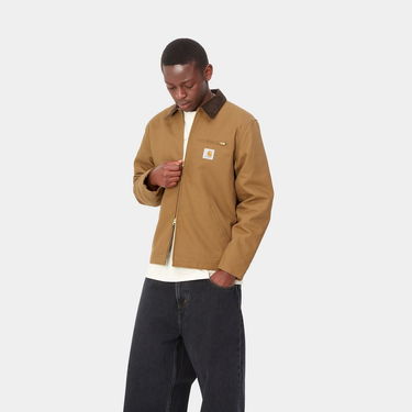 Takki Carhartt WIP Detroit Jacket "Hamilton Brown / Tobacco rigid" Burgundia | I015264_00S_01, 4