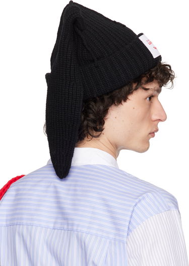 Pipo Charles Jeffrey Loverboy Charles Jeffrey LOVERBOY Chunky Rabbit Beanie Musta | 032131101, 2