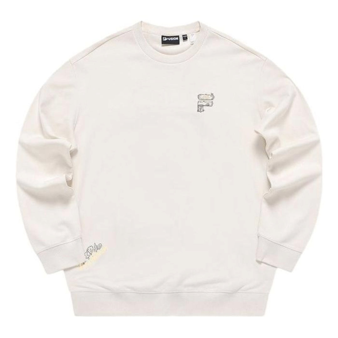 Huppari FILA FUSION Fob Graphic Sweatshirt Valkoinen | T11U333206F-BG, 0