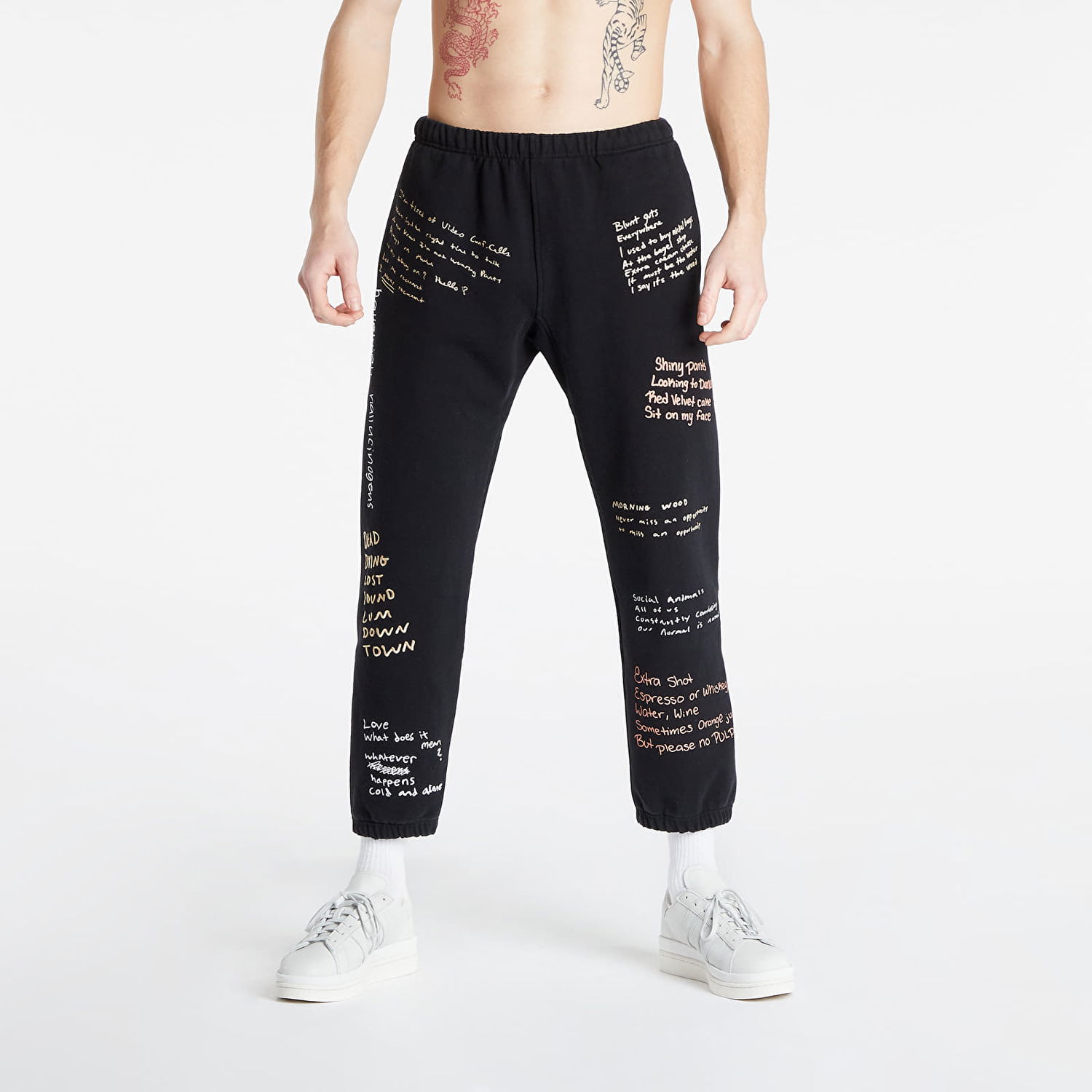 Verryttelyhousut Pleasures Remote Sweat Pant Musta | P21W026 Black, 0