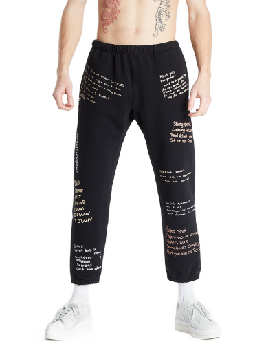 Verryttelyhousut Pleasures Remote Sweat Pant Musta | P21W026 Black