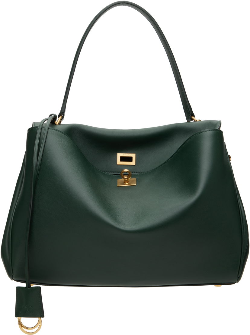 Käsilaukku Balenciaga Balenciaga Rodeo Medium Bag Vihreä | 789772 2AA4V