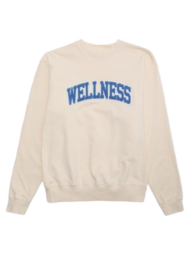 Huppari Sporty & Rich Wellness Boucle Crewneck Beige | CR623CR