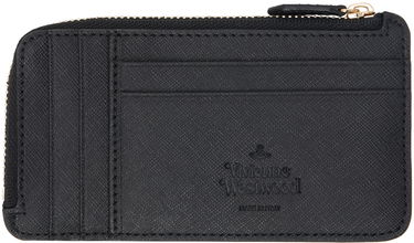 Lompakko Vivienne Westwood Zip Card Holder Musta | 5112001FU-S000B-, 1