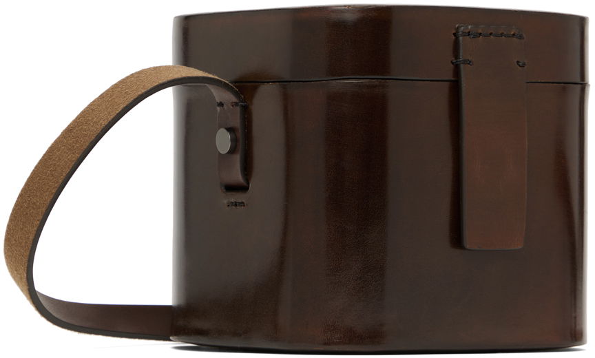 Olkalaukku Max Mara Leather Shoulder Bag Ruskea | 2414511063600001, 1