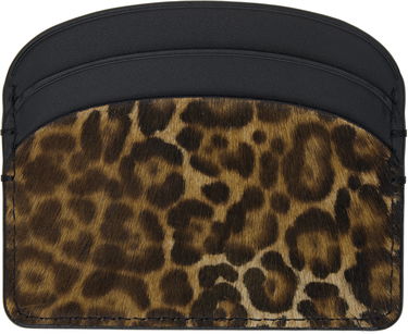 Lompakko A.P.C. A.P.C. Demi-Lune Leopard Card Holder Monivärinen | PXCAW-F63270, 1