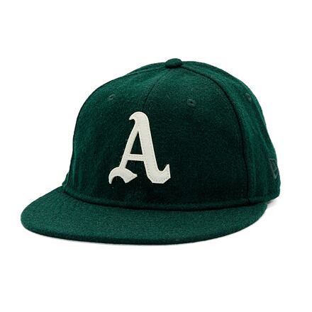 Korkki New Era New Era MLB Heritage 9FIFTY Retro Crown Oakland Athletics Adjustable Hat Vihreä | 60595498