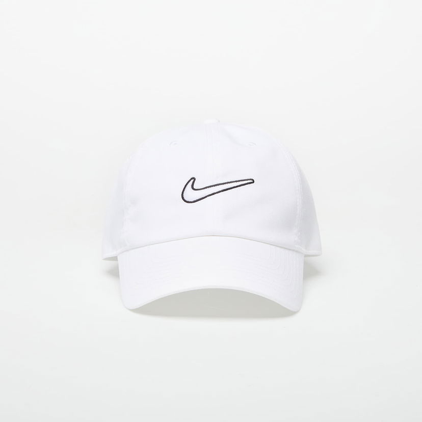 Korkki Nike Nike Club Unstructured Swoosh Cap Valkoinen | FB5369-100