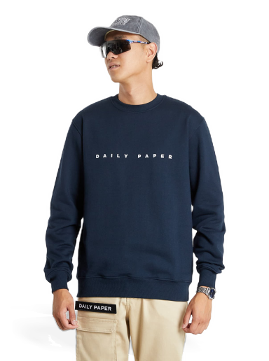 Huppari DAILY PAPER Alias Sweater Tummansininen | 191326