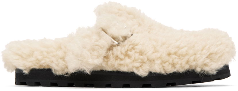 Vaatteet Jil Sander Off-White Single Buckle Loafers Beige | J44WP0007_P6057