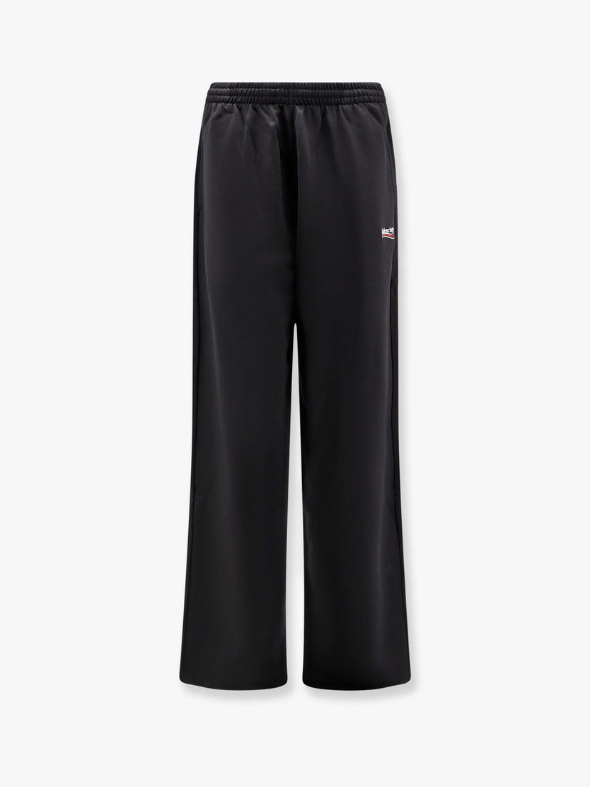 Verryttelyhousut Balenciaga Balenciaga Wide-Leg Track Pants Musta | 818517TRVE21089