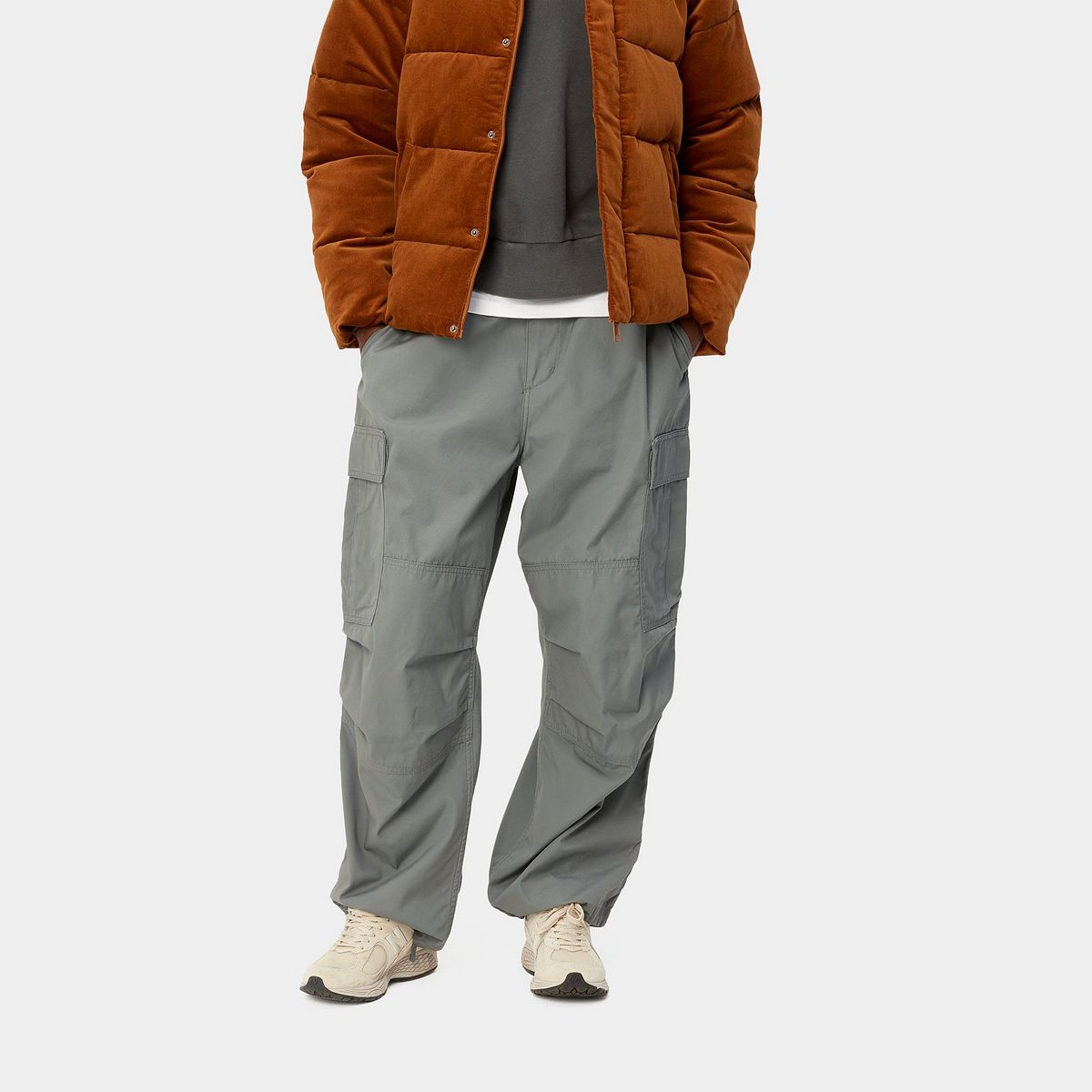 Verryttelyhousut Carhartt WIP Jet Cargo Pant Harmaa | I032260_1ND_02, 0