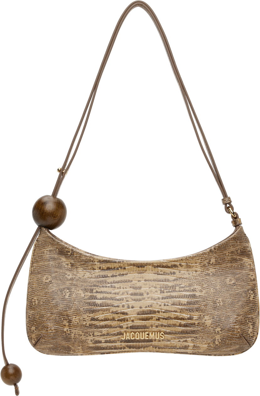 Olkalaukku Jacquemus Jacquemus 'The Bisou Perle' Shoulder Bag Ruskea | 25E233BA057-3231