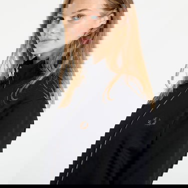 Huppari Fred Perry Fred Perry Zip Through Sweatshirt Musta | J1327 102, 1