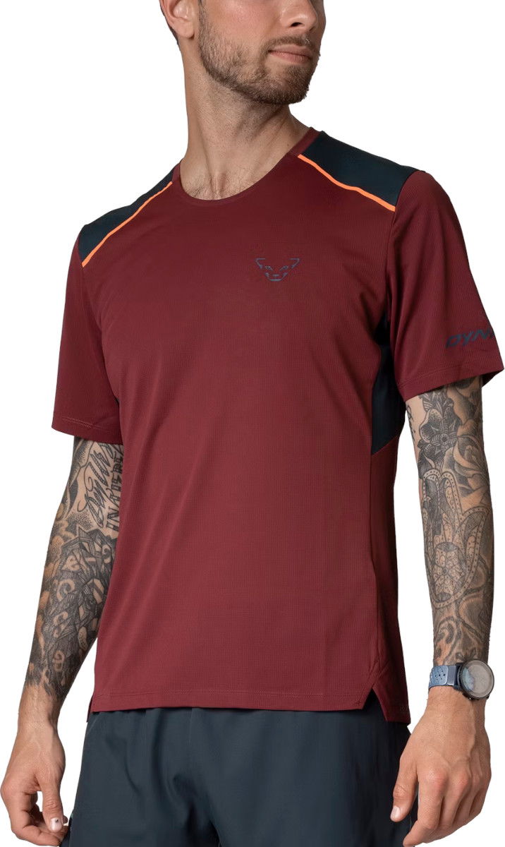 T-paita Dynafit SKY T-Shirt Short Sleeve Punainen | 08-0000071649-6561