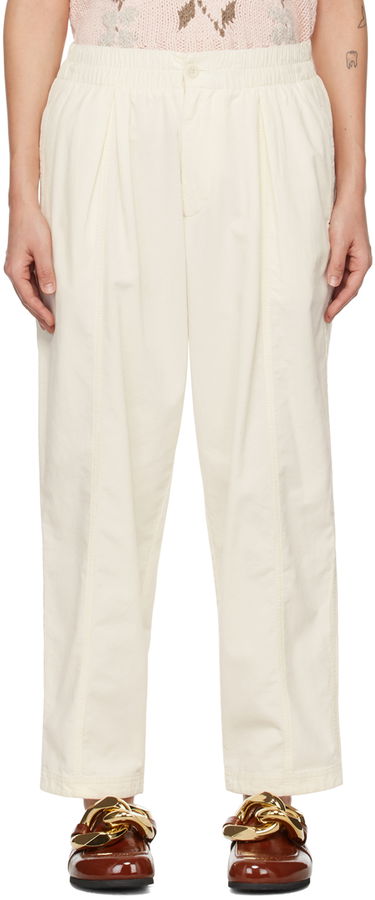 Housut YMC YMC Sylvian Trousers Valkoinen | Q4UAD, 0