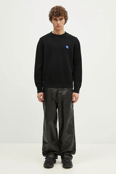 Villapaita ADER ERROR Black Wool Sweater With Logo Patch Musta | BMSGFYKT0101BK, 4