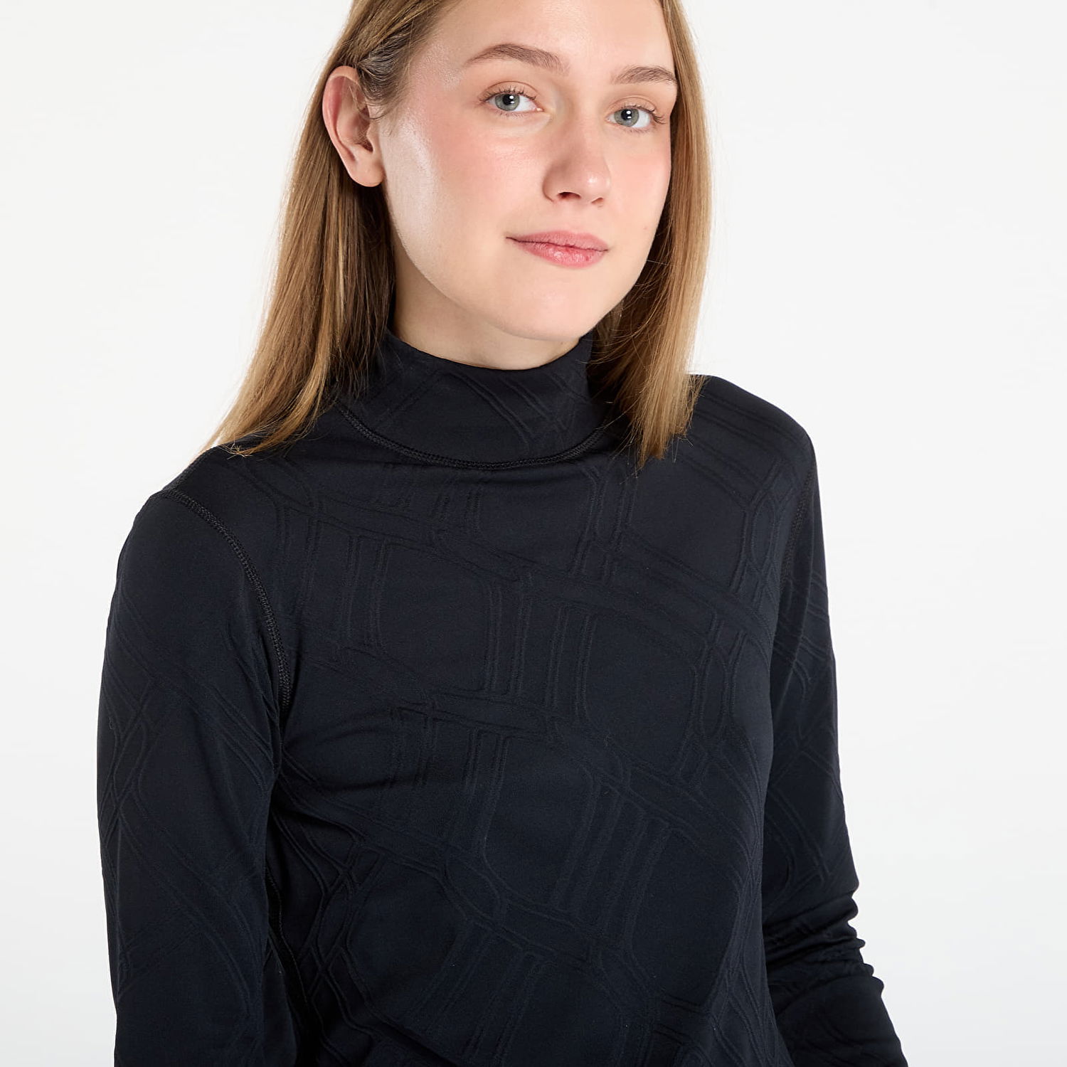 T-paita Columbia Columbia Granite Point™ Long Sleeve Turtleneck Top Musta | 2141891010, 1