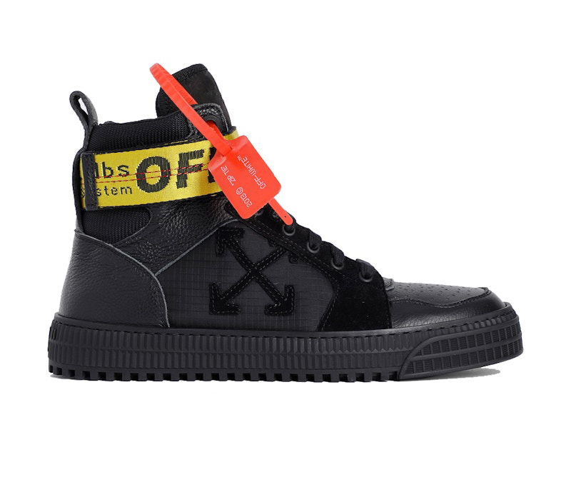 Tennarit ja kengät Off-White Industrial Hi Top Black Musta | OMIA102R198000011010, 0