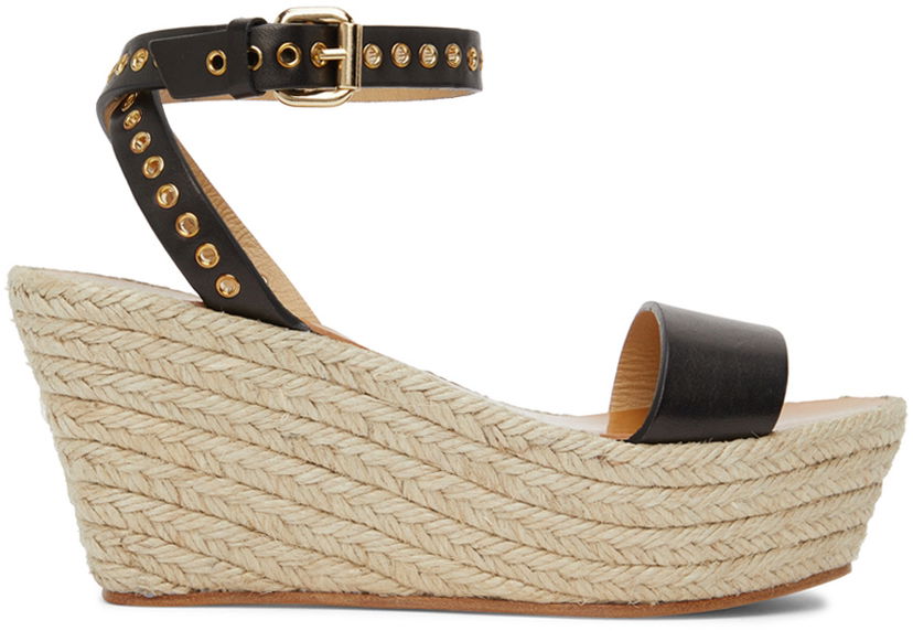 Asusteet ISABEL MARANT Isabel Marant Messer Wedge Sandals Musta | 22PEP0070-22P063S