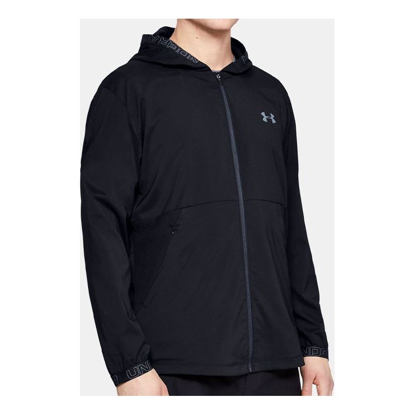 Tuulitakki Under Armour Vanish Woven Training Jacket Musta | 1345301-001
