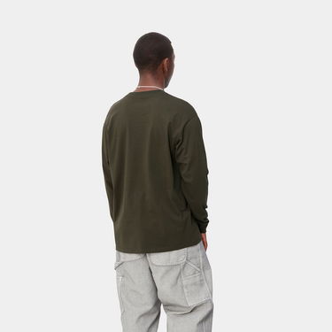 T-paita Carhartt WIP Script Embroidery T-Shirt Musta | I032306_00P_XX, 3