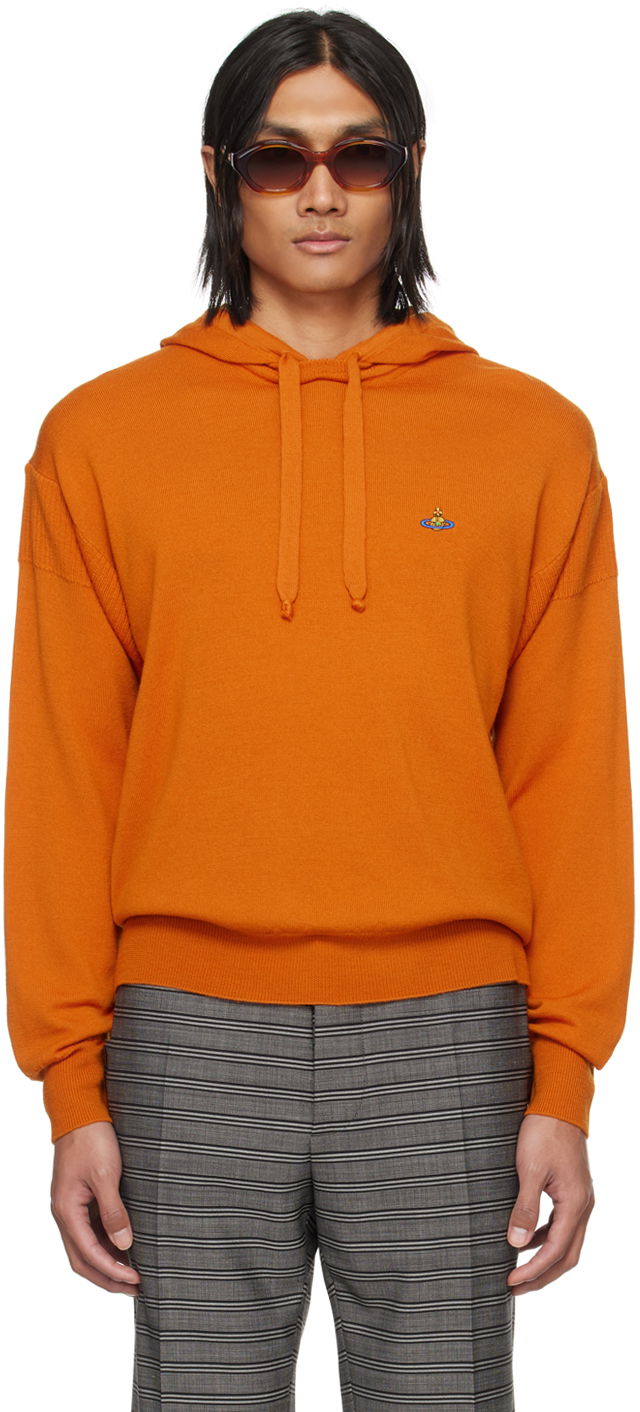 Huppari Vivienne Westwood Virgin Wool Hoodie Oranssi | 3803002N-Y0006-