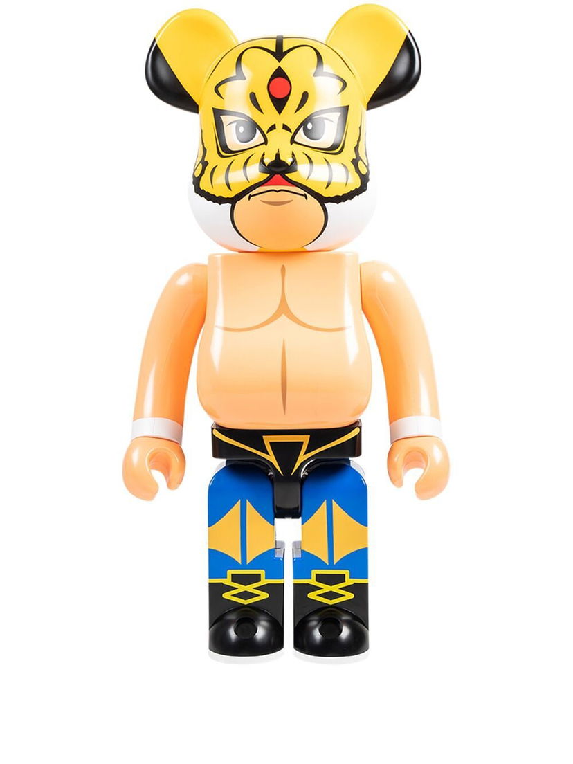 Keräilykelpoinen Medicom Toy First Generation "Tiger Mask" Be@rbrick 1000% figure - Yellow Monivärinen | MEDI015420141697