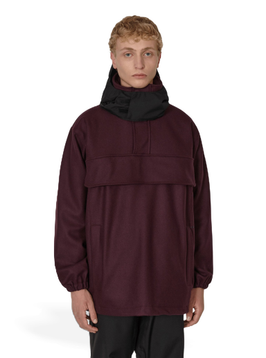 Takki GR10K Wool Cloth Smock Jacket Burgundia | AW22GR3D3WT BY