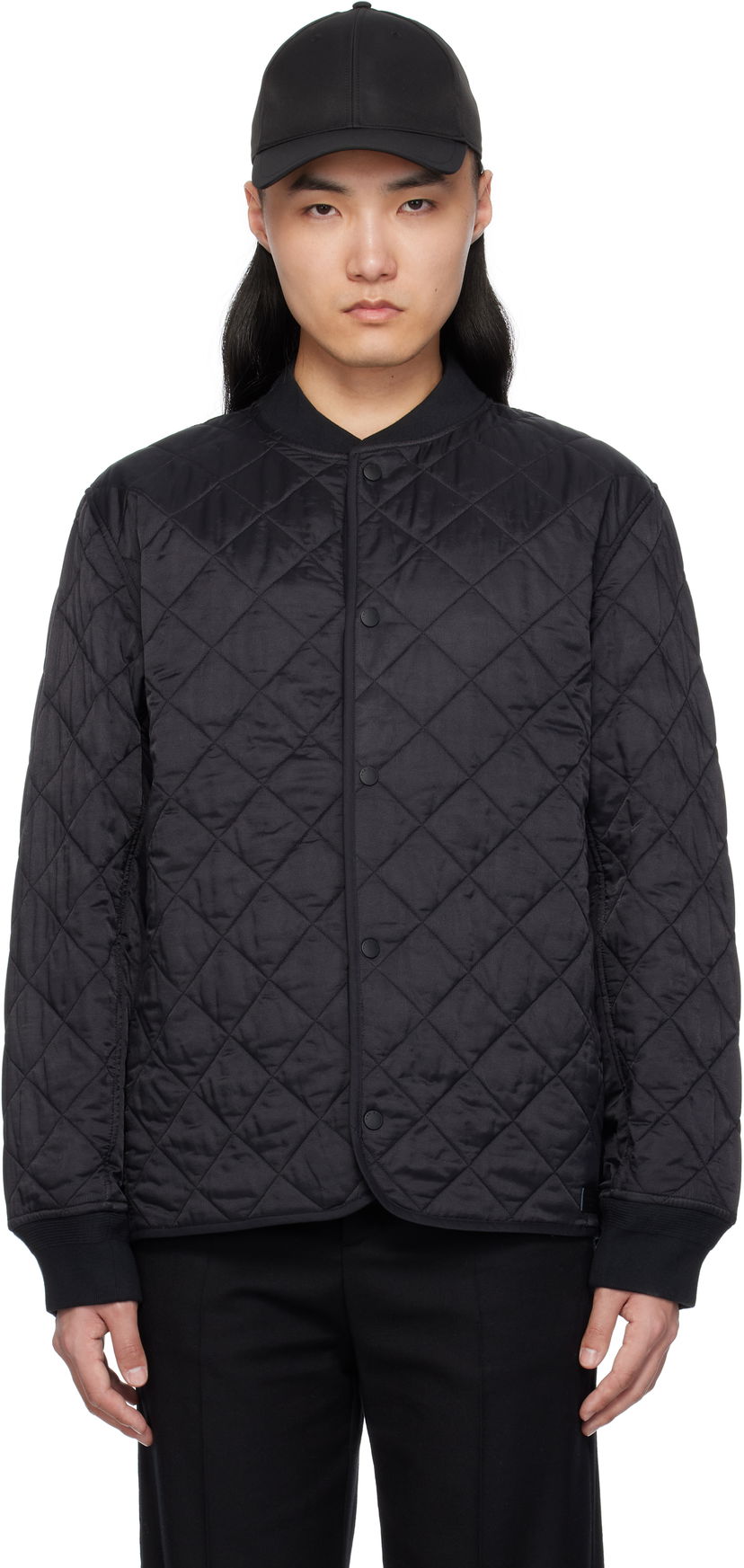 Puffer takki rag & bone Rag & Bone Focus Quilted Liner Jacket Musta | MBW25S2028BNML