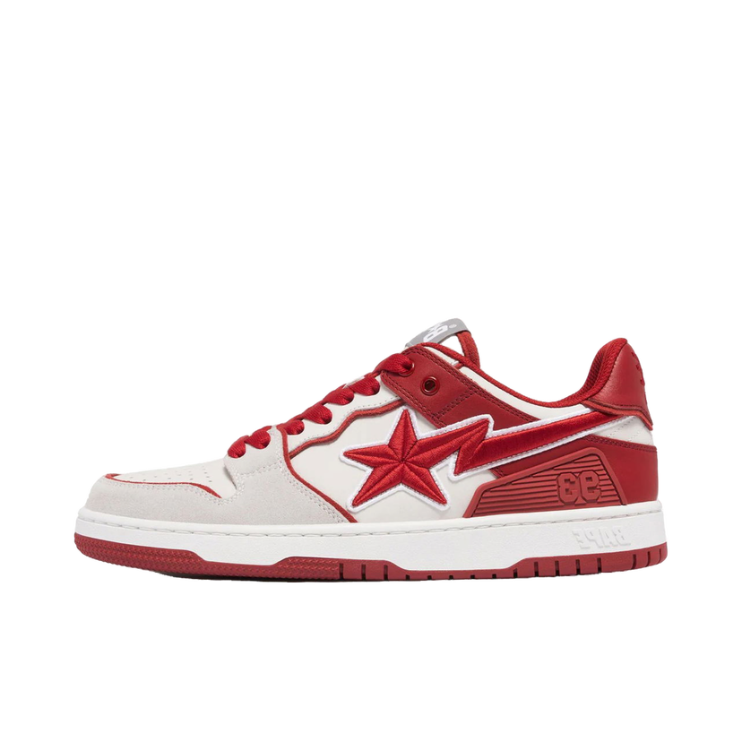 Tennarit ja kengät BAPE A Bathing Ape Sk8 Sta #5 Red Punainen | 1K30-191-312-RED/001FWK301312M-RED