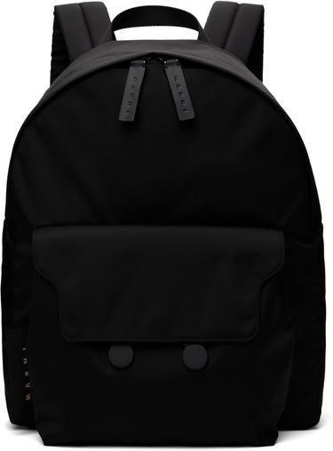 Reppu Marni Marni Cordura Cityscape Backpack Musta | ZAMQ0048A1 P8184, 0