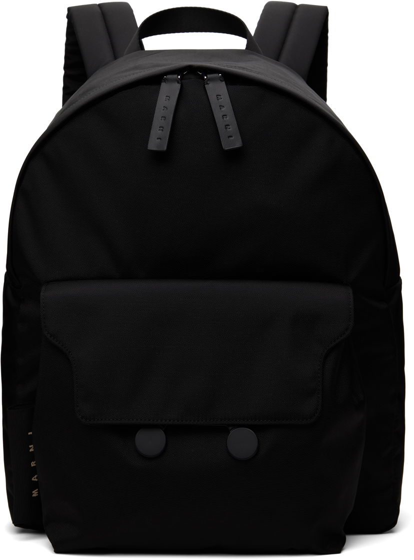 Reppu Marni Marni Cordura Cityscape Backpack Musta | ZAMQ0048A1 P8184