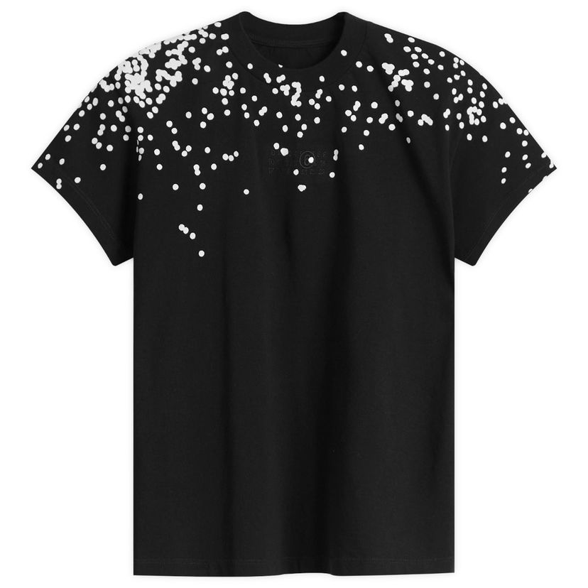 T-paita Maison Margiela MM6 Shrunken Dots T-Shirt W Musta | S62GD0209-M20048-900
