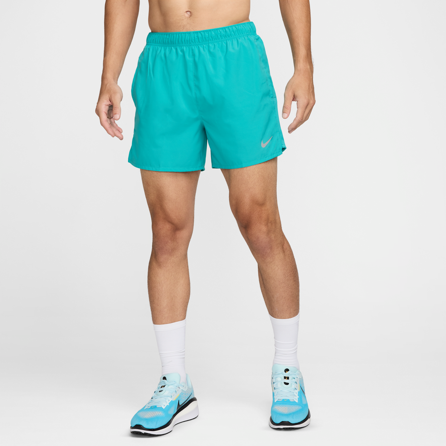 Shortsit Nike Challenger 5" Dri-FIT Running Shorts with Liner Turkoosi | DV9363-345, 1