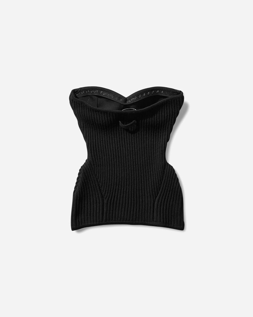 Crop top Jean Paul Gaultier Corset Top Musta | 2503WPO010K001 00