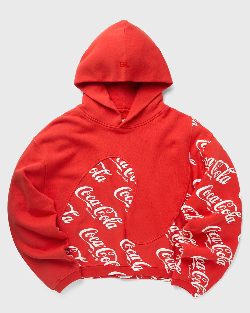 Huppari ERL Swirl Logo Hoodie Punainen | ERL08T024