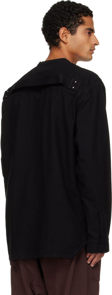 Paita Rick Owens Concordians Larry Jumbo Fogpocket Shirt Musta | DU02E7298 CL, 2