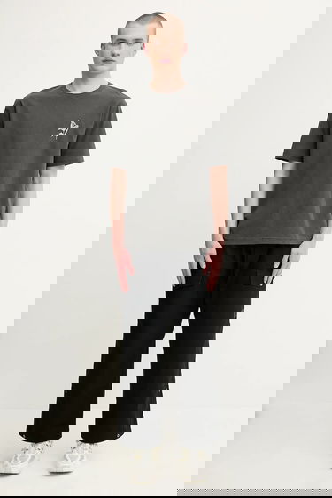 T-paita Samsoe Samsoe Samsoe Samsoe SALILIUM Graphic T-Shirt Harmaa | U25200009, 4