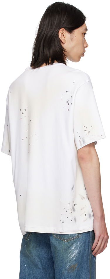 T-paita Helmut Lang T-Shirt With Print Valkoinen | O05HM596, 2
