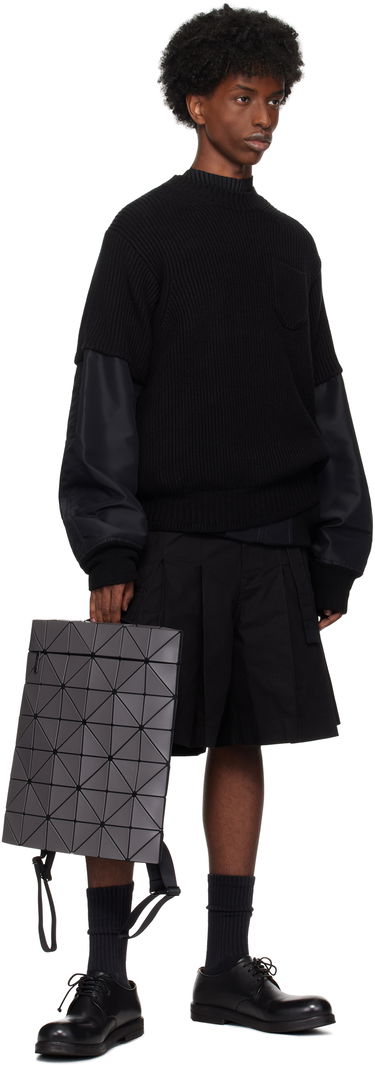 Reppu BAO BAO ISSEY MIYAKE Geometric Pattern Backpack Musta | BB48AG493, 3