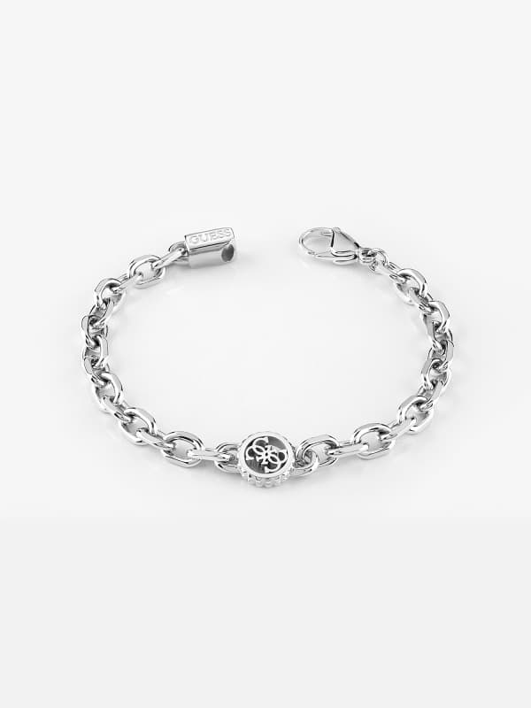 Rannerengas GUESS "Log-In" Bracelet Metallinen | JUMB02103JW, 0